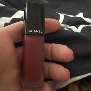 Chanel Rouge Ink Lipstick Deep Red